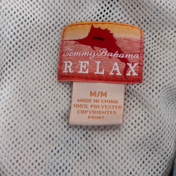 Tommy Bahama Relax Men’s Tropical Print Bathing Suit Swim Trunks SIze Medium - Picture 5 of 10